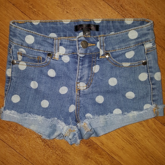 Fire Los Angeles Other - Girls poka dot jean shorts